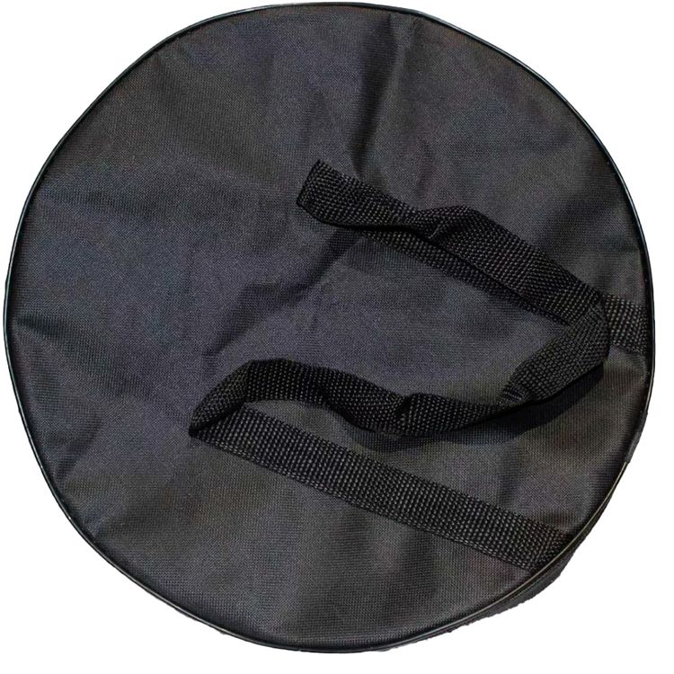 شواية جرين ليون جريل سفير القابلة للطي مع حقيبة حمل، مصنوعة من الفولاذ، حجم شبكة الطهي Ø29 سم، وعاء فحم جيد التهوية، سهلة التنظيف، إعداد طبخ متعدد الطبقات، أرجل متينة وثابتة - أسود.