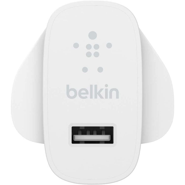 Charger Adapter Belkin WCA002myWH Boost Charge USB-A Wall Charger 12W - White