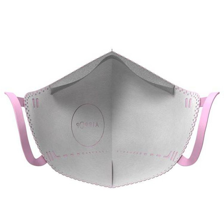 Airpop Pocket Reusable Kids Face Mask with 4 Pieces per Pack, 4-Layer Filter Face Covering, Up to 40 Hours of Wearability, 3D Structure, Soft Ergonomic Foam Seal, 99.3% Particle Filtration & 99.9% Bacterial Filtration - Pink