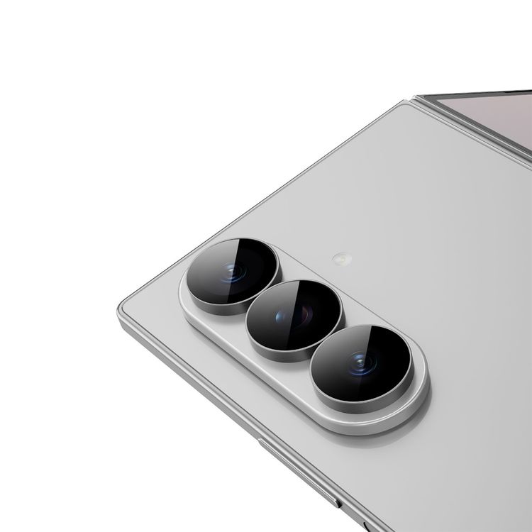 Green Lion Classic Camera Lens for Z Fold 7 with Full Coverage, High Transparency, 9H Hardness, Anti-Scratch Protection, Ultra-Seamless Fit - Gray