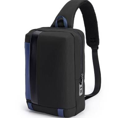 Porodo Lifestyle Cross Body Sling Bag With Fingerprint Lo...