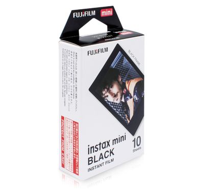 Instax Mini Instant Film Fujifilm | 10 Sheets | Black