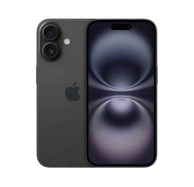 Apple iPhone 16 Plus with 128GB Capacity, TDRA Version, 6.7‑inch Screen Size, USB-C Connector Type, 6‑Core CPU, 5‑Core GPU, 5G Network Technology, Splash, Water & Dust Resistant - Black