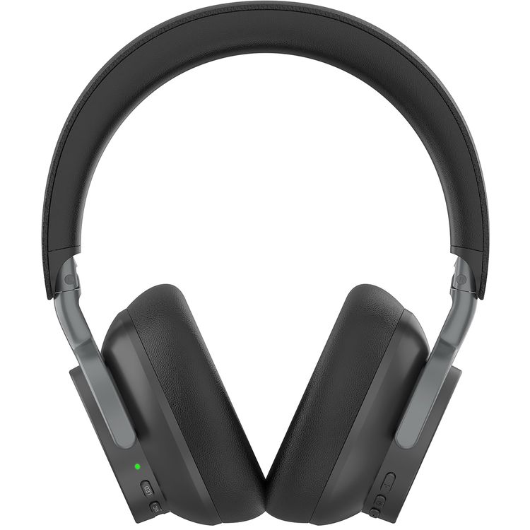 Powerology Astro ANC Wireless Headphones with Up to 40 Hours Play Time, Wireless & Wired Modes, Bluetooth Version 5.4, Customizable LED Lights, 600mAh Battery, Ergonomic Design, 95 Hours Standby Time, 40mm Driver Size - Black