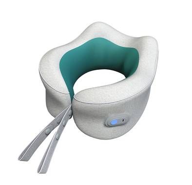 Porodo Travel Pillow 360 Washable & Flexible Massager - Gray