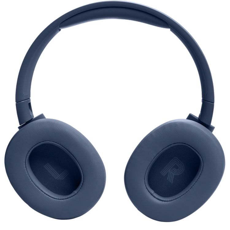 JBL Tune 720BT Wireless Over-Ear Headphones with Voice Aware Technology, Lightweight, Comfortable & Foldable Design, Fast Charge, JBL Pure Bass Sound, Water Resistant, JBL One App - Blue