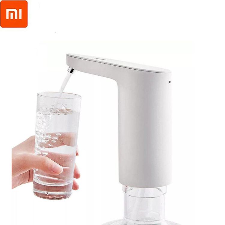 موزع الماء المعقم الأوتوماتيكي Xiaomi Xiaolang بزمن استجابة 0.2 ثانية، وسعة ضخ الماء 145 لترًا، وبطارية قابلة لإعادة الشحن - أبيض