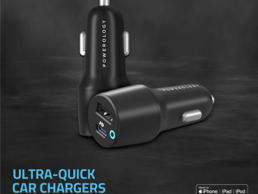 Dual Port LED Car Charger