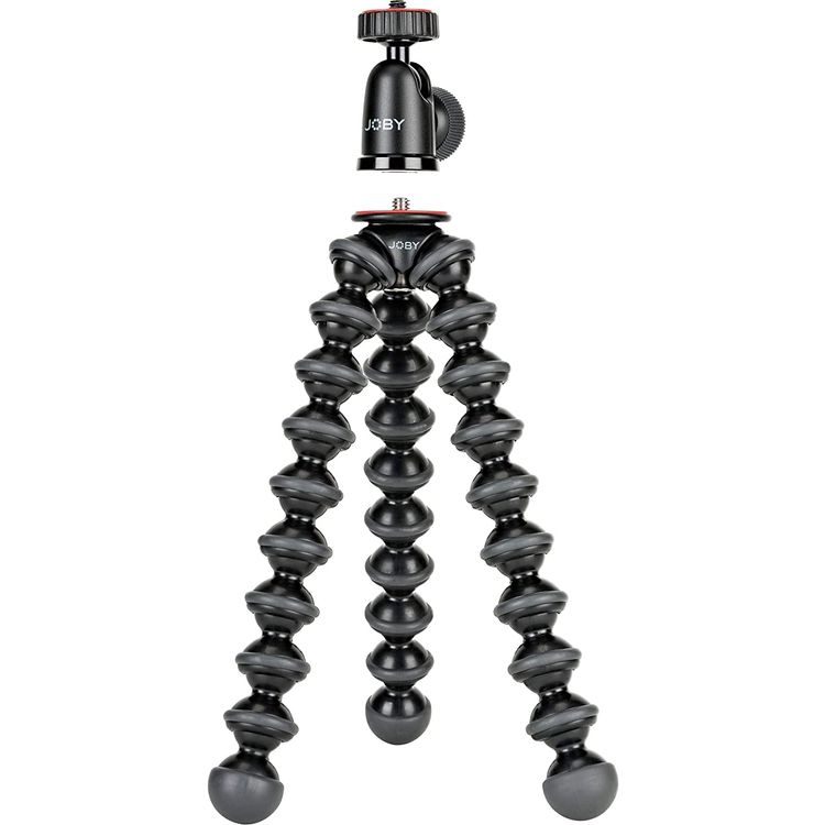 JOBY JB01503 GorillaPod 1K Flexible Mini-Tripod with Ball Head Kit - Black/Red