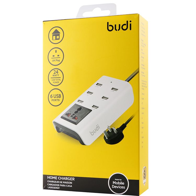 Budi Home Charger De Maison 24 Watt - White