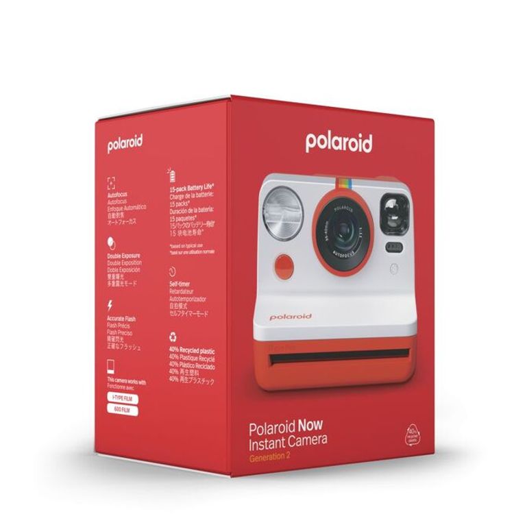 Polaroid Now Generation 2 i-Type Instant Camera | Red