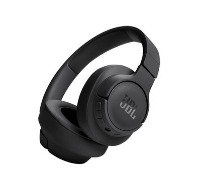 JBL Tune 720BT Wireless Over-Ear Headphones with Voice Aware Technology, Lightweight, Comfortable & Foldable Design, Fast Charge, JBL Pure Bass Sound, Water Resistant, JBL One App - Black