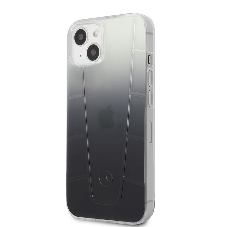 CG MOBILE Mercedes Benz Gradient Embossed 2 Case Compatible for iPhone 13 Pro Max (6.7") Easy Access to All Ports, Anti-Scratch, Shock Absorption & Drop Protection Back Cover Suitable with Wireless Charging Officially Licensed