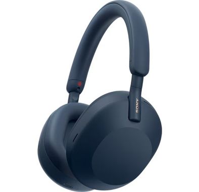 Sony WH-1000XM5 Wireless Noise Cancelling Bluetooth Headphone, Up To 30 Hours Playtime, Bluetooth Version 5.2, Multi-Noise Sensor Technology, Multiple Microphones - Dark Blue