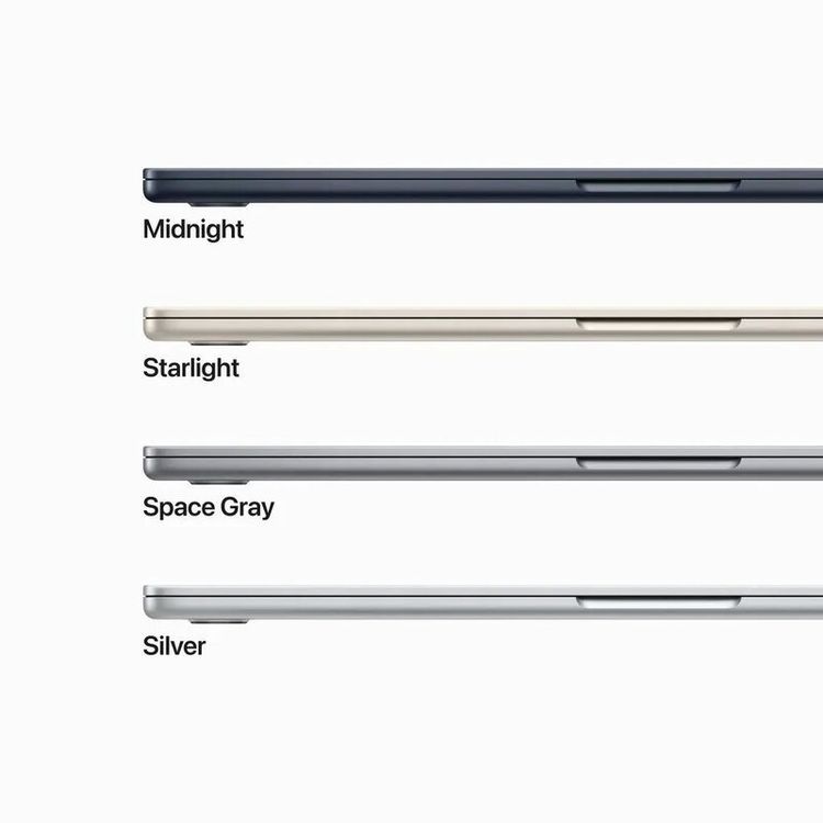 Apple MacBook Air 15-inch M2 chip 8GB 256GB  (Arabic/English) - Silver