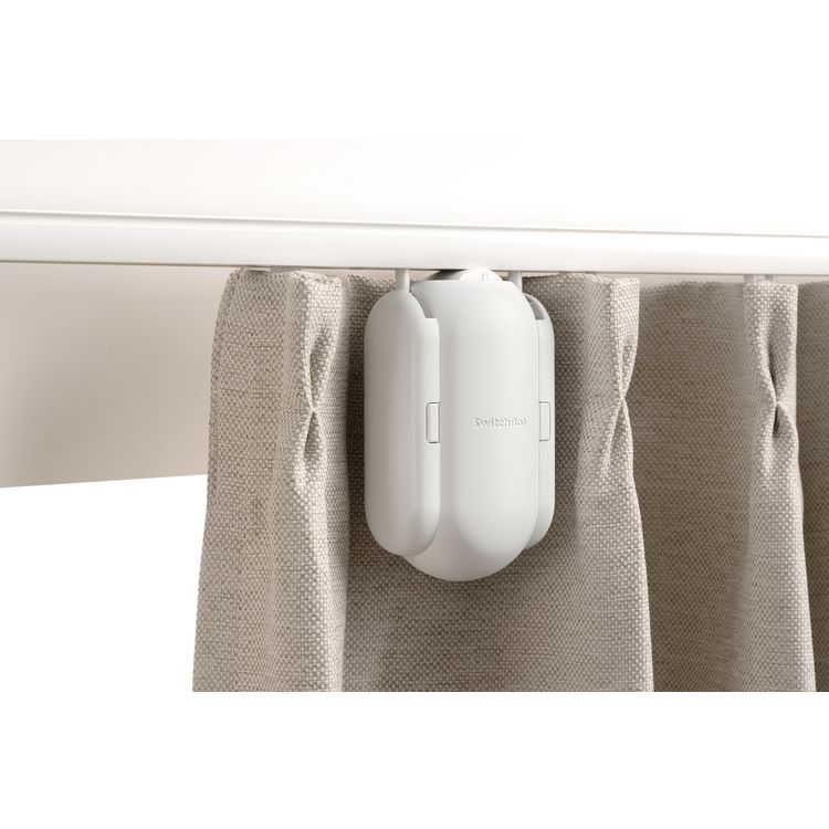 SwithBot Curtain SWITCHBOT-41-WH (i Rail) Wireless App or Automate Timer Control, Add SwitchBot Hub Mini/Plus Compatible with Alexa, Google Home, HomePod -White