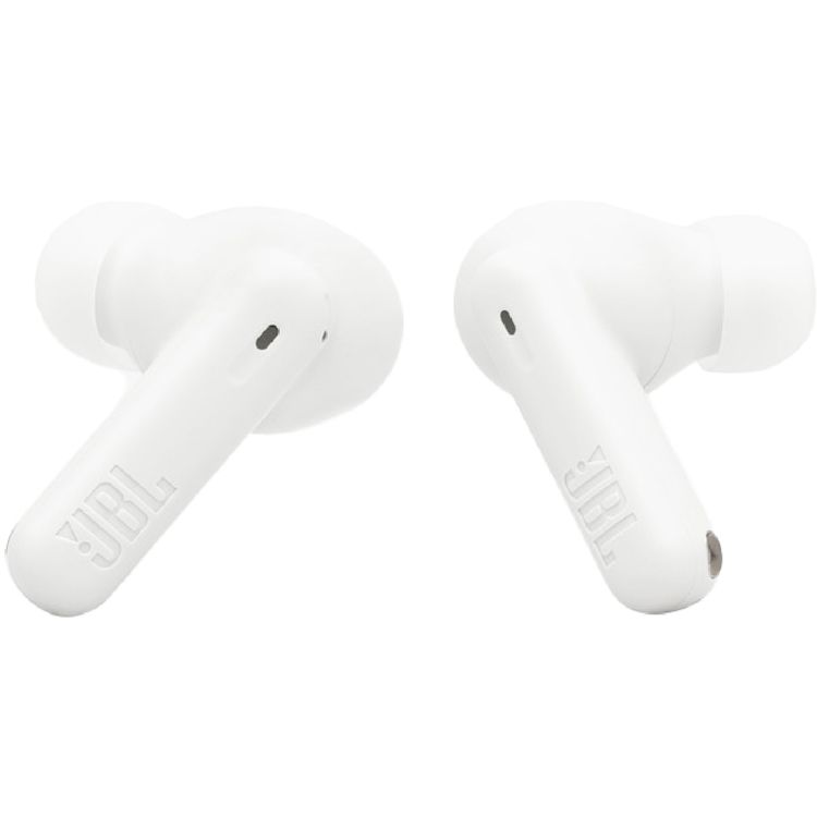 JBL Wave Beam2 True Wireless Earbuds with ANC & Smart Ambient, Water & Dust Resistant, Seamless Bluetooth Pairing, Speed Charging, 40 Hours Battery Life, 4 Microphones, JBL Pure Bass Sound - White