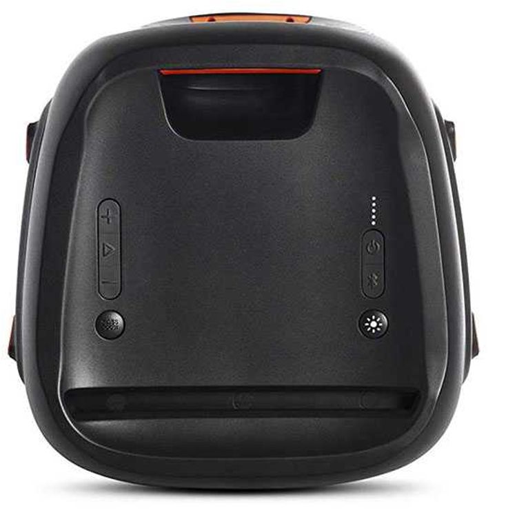 JBL PartyBox 300 Portable Bluetooth Speaker with Light Effects, 10000mAh Rechargeable Battery 18-hours Playtime, Built-in with Mic & Guitar Inputs - Black