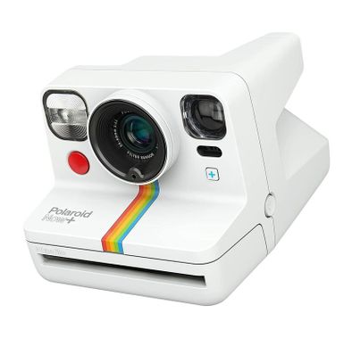 Polaroid Now+ Instant Film Camera | White