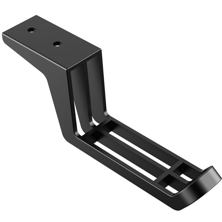 Porodo Gaming E-Sports Gaming Desk with Rubber Mousepad, Built-in Headphone Mount, Cup Holder & Cable Management Box, RGB Lighting Panel, Large Surface - Black