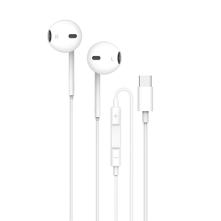 PAWA Chords Series Stereo Earphone Type-C  - White