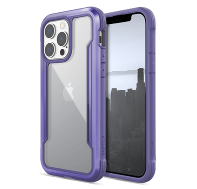 X-Doria Raptic Shield Pro Case with Sleek Design Compatible for iPhone 13 Pro (6.1") Durable Aluminum Frame, Easy Access to All Ports, 10ft Drop Tested, Shock Absorbing