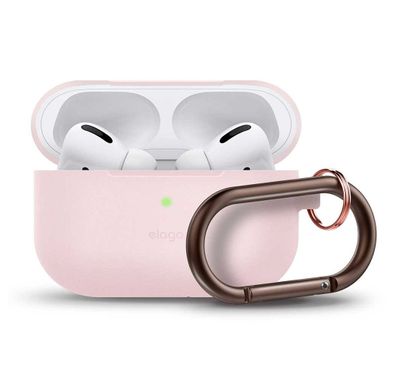 جراب Elago رفيع معلق لسماعات Apple Airpods Pro - وردي جميل