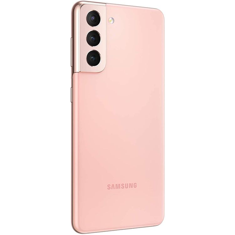 Samsung Galaxy S21 5G Smartphone Dual SIM 8GB RAM / 256 GB, Pro Grade Triple Camera, 3x Hybrid Zoom, Exynos & Qualcomm Snapdragon Chipset, Night Mode, 4000 mAh All Day Battery, Dual Video Call, Fingerprint Sensor, Samsung Pay, IP68 Water Resistant - Pink