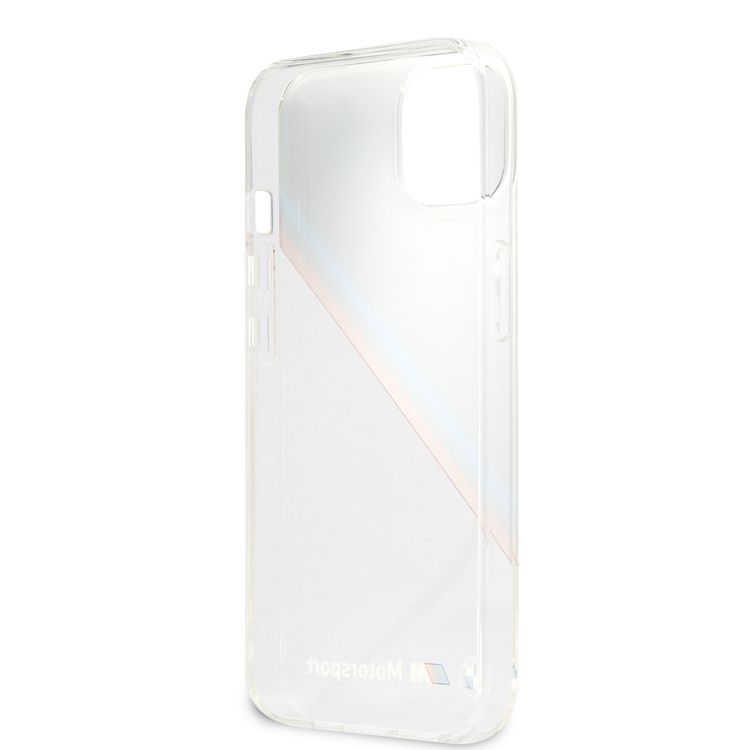 جراب CG MOBILE BMW Motorsport Collection PC / TPU صلب قطري ثلاثي الألوان أسود متوافق مع iPhone 13 (6.1 بوصات) سهولة الوصول إلى جميع المنافذ