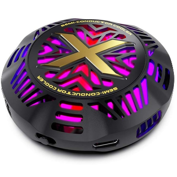 Porodo Gaming Aluminum Semiconductor Mobile Cooling Magsafe Magenetic - Black