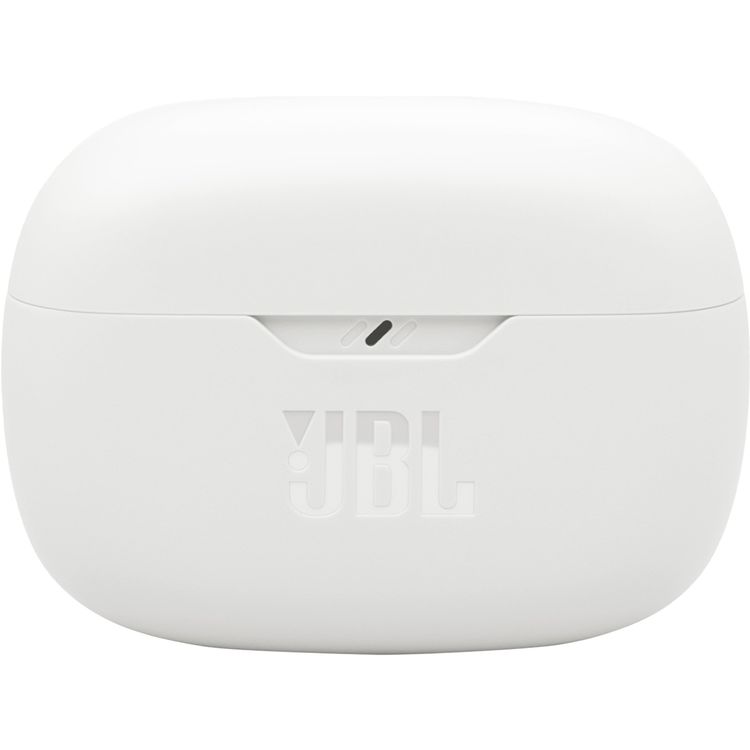 JBL Wave Beam2 True Wireless Earbuds with ANC & Smart Ambient, Water & Dust Resistant, Seamless Bluetooth Pairing, Speed Charging, 40 Hours Battery Life, 4 Microphones, JBL Pure Bass Sound - White