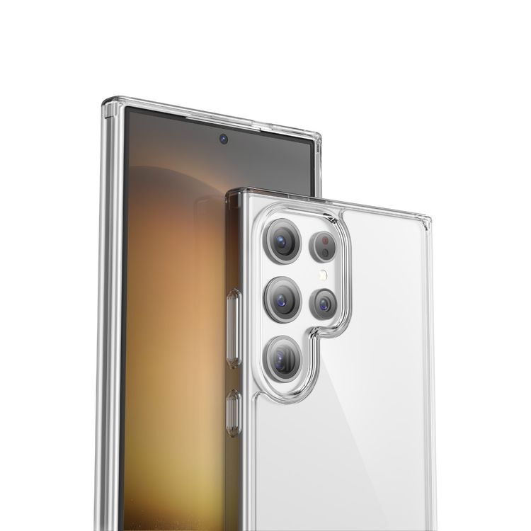 Green Lion Crystal Clear Case for Samsung Galaxy S24, Camera Protection, Comfortable Grip, Anti-Fingerprint, Neat Cutouts, Anti-Microbial Protection, Drop Protection - Clear