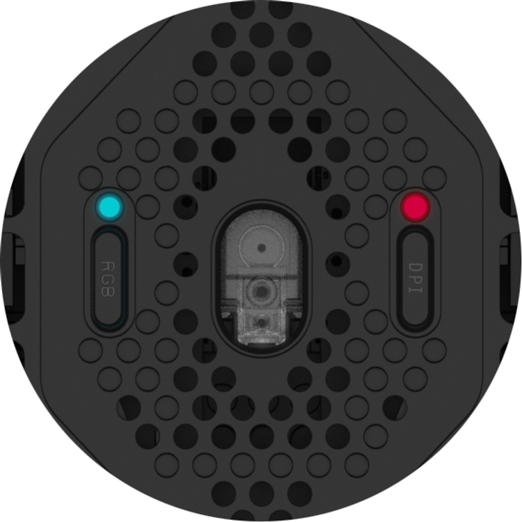 Keychron M1 Optical Wired Gaming Mouse PMW3389 Sensor 16,000 DPI, 68g Ultra-Lightweight, On-Board Memory, RGB Backlit, PC / Mac- Black