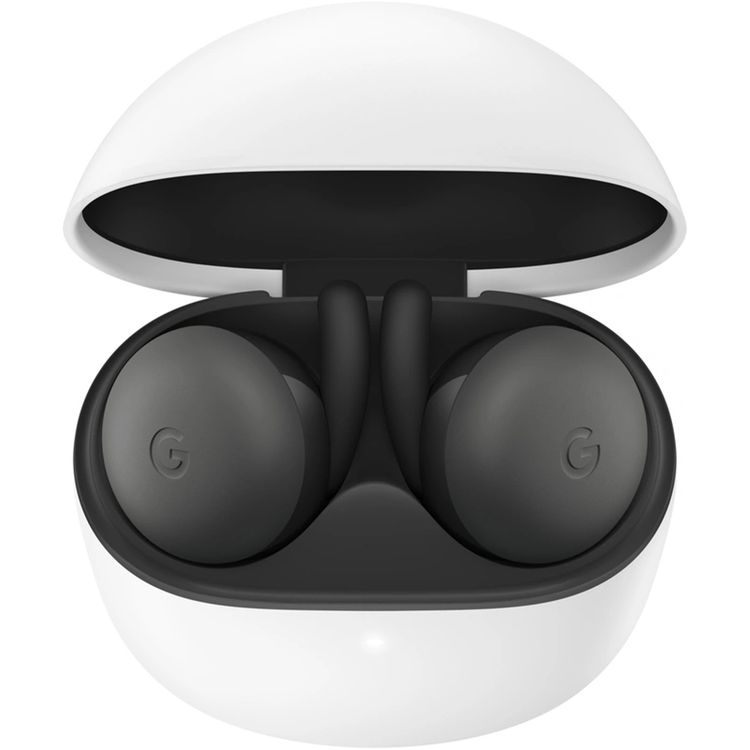 Google Pixel Buds A-Series True Wireless Earbuds, Noise Cancelling, Dynamic Driver Type, Up to 24 Hours Battery Life, 12 mm Diameter Speaker - Charcoal