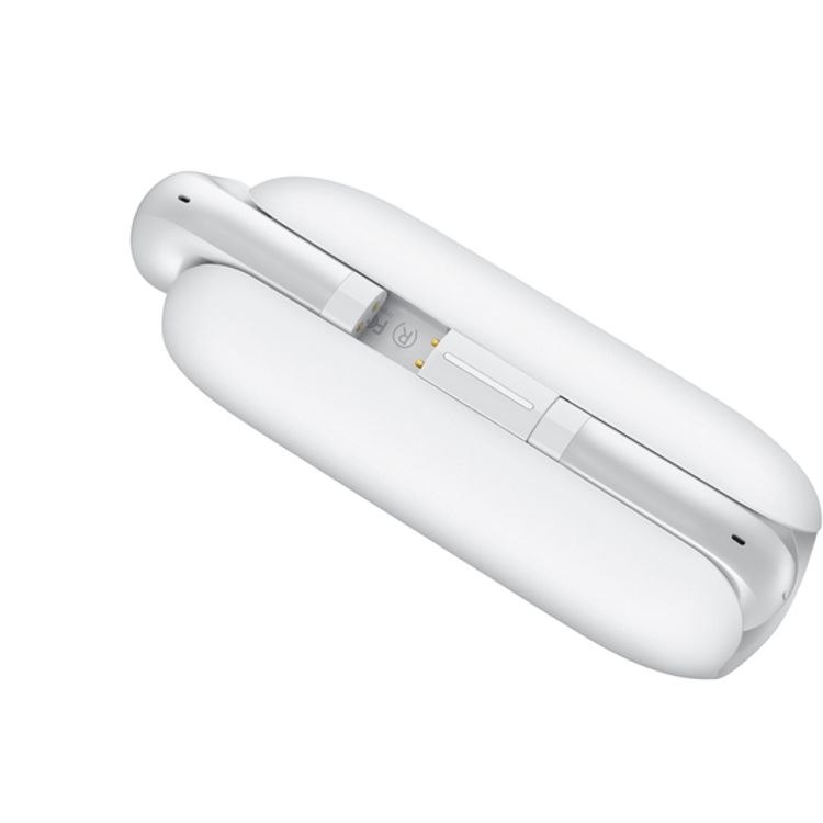 Porodo Soundtec Pure Sound TWS Earbuds and Super Slim Wireless Stereo Earbuds-White