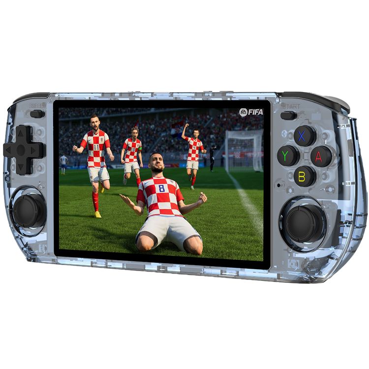 Porodo Gaming Arcade Pro Game Console, with More than 20,000 Games Installed, Up to 8 Hours of Playtime, 4000mAh Battery Capacity, 1280 × 720-pixel Resolution - Blue