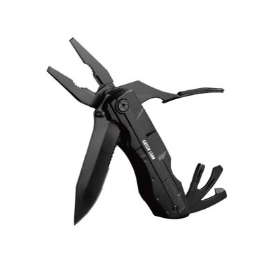 Green Lion Multi Pliers with Fire Starter - Black