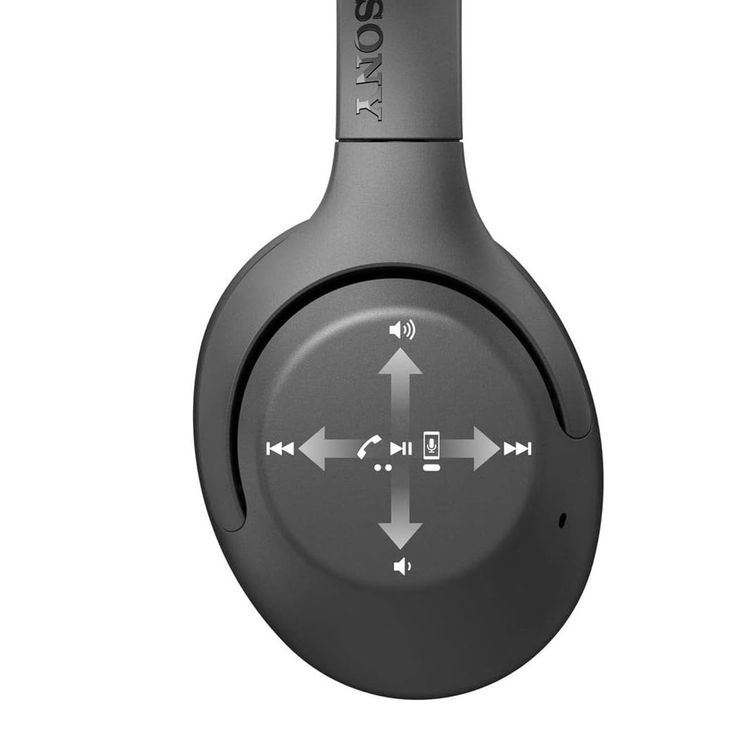 Sony WH-XB900N Wireless Noise-Cancelling Bluetooth Over-Ear Headphones with Mic for phone call - Black