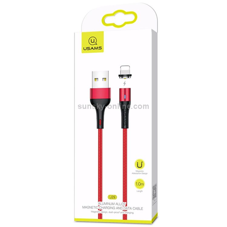 Usams U28 Aluminum Alloy Magnetic Type-C Cable 1M