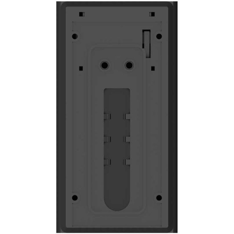 Powerology Smart Doorbell with Motion Sensor, Wide Angle Video, Night Vision, Two-way Talk by Embedded Microphone, Supports Micro SD Card Up to 32GB, F37 Sensor, 166° Wide Angle - Black