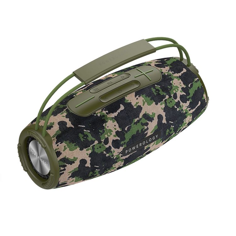 Powerology Phantom Wireless Bluetooth Speaker - Camouflage