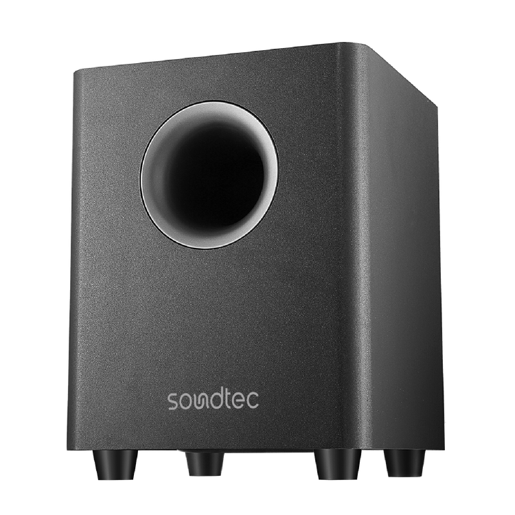 Soundtec By Porodo 2.1 Ch Soundbar With Wireless Subwoofer