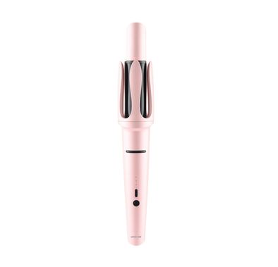 Green Lion Curl Wave Hair Curler, Auto Curling, LED Indicator, 360° Swivel Cord, PTC Heating Element, 1.8m Cord Length, 170°, 190° & 210° C Temperature Control, 12 Seconds Auto Timer - Pink