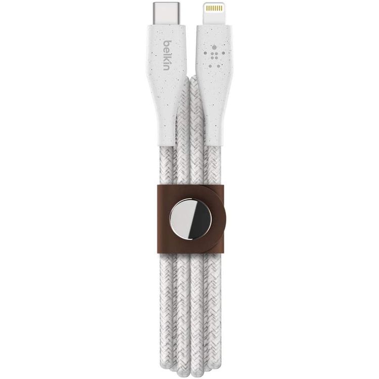 Lightning To USB-C Cable BELKIN F8J243bt04-WHT BOOST CHARGE USB-C Cable-White