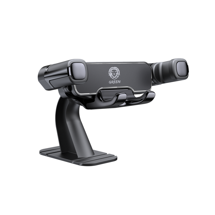 Green Lion Gravity Car Phone Holder, Support All Mobile Phone Devices,  Strong Magnetic Phone Holder  - Black