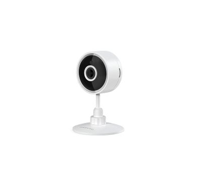 Powerology Wi-Fi Smart Home Camera with 105° Wide Angle Camera Lens, 1920×1080 pixels Resolution, Two-Way Talk, Motion Detection Sensor, UK 3-Pin Plug - White