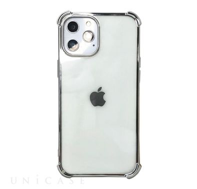 Devia Glitter Shockproof Soft Case Compatible for iPhone 12 Mini (5.4") Scratch Resistant - 1.2m Drop Protection - Anti-yellowish Case - 360° Full Protection Back Cover - Silver