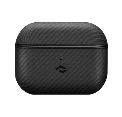 Pitaka MagEZ Magsafe Airpods Case for Airpods 3 - أسود / رمادي من نسيج قطني طويل