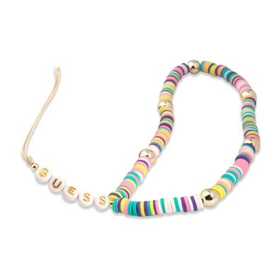 Guess Phone Strap Heishi Beads 25cm