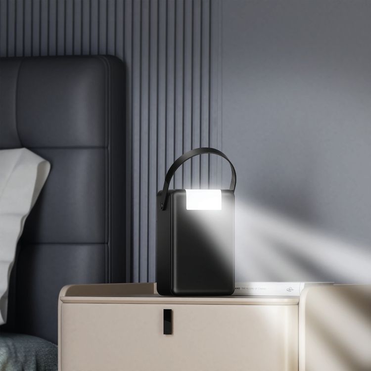 Green Lion Thunder 80 Power Bank with 80000mAh Battery Capacity, Flashlight, PD 20W, QC 22.5W, x4 USB-A & Lightning & Micro & USB-C Ports, LED Digital Display - Black